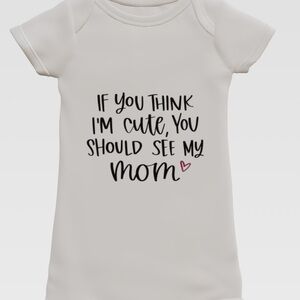 Infant Onesie | Funny Cute Baby Outfit | Graphic Bodysuit | 0–18M baby gift